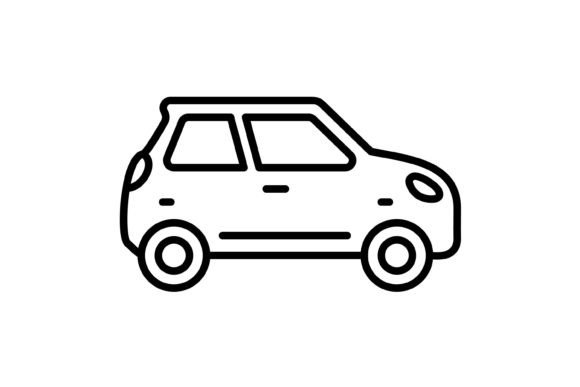 Car Outline Icon: A Clean, Modern Symbol for Your Projects
