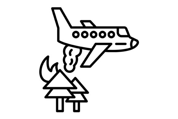 Firefighter Plane Outline Icon: A Designer's Practical Guide