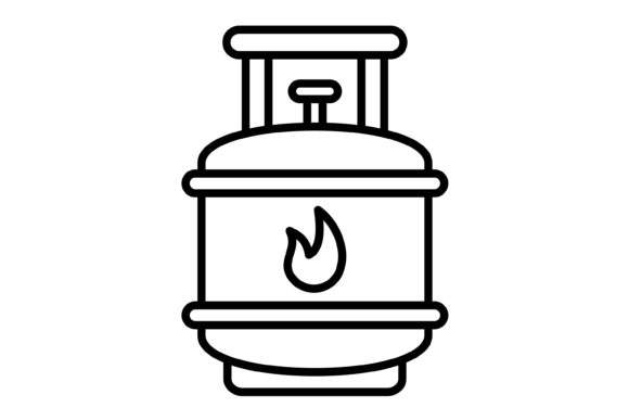 The Gas Cylinder Outline Icon: A Designer's Go-To Asset