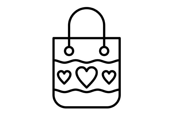 The Gift Bag Outline Icon: Your Go-To for Modern Design