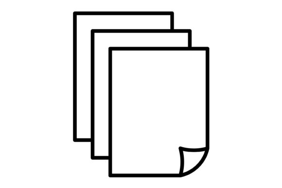 The Paper Outline Icon: A Modern Essential for Clean Design