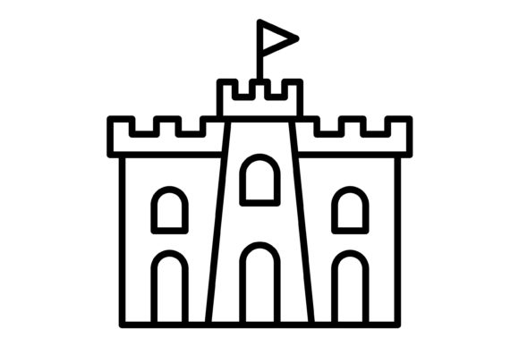 Unlocking Creative Potential with the Sand Castle Outline Icon