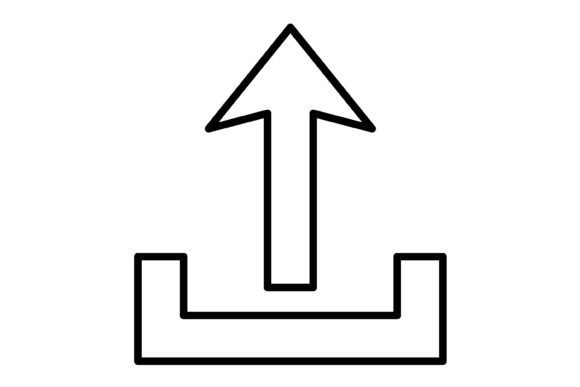 Upload Outline Icon: A Versatile Asset for Modern Design